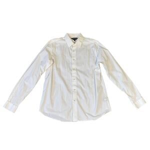 Apt 9 Extra Slim Fit Stretch Button Up Shirt US Men's 17.5 / 36 / 37